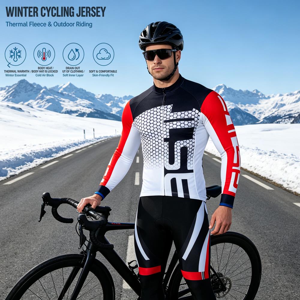 Completo da ciclismo invernale - Cycling Gear Jersey recensione e prezzo