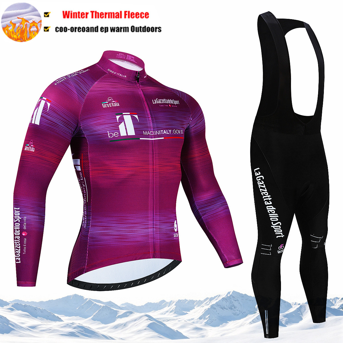 Completo da ciclismo invernale - Cycling Bib Shorts recensione e prezzo