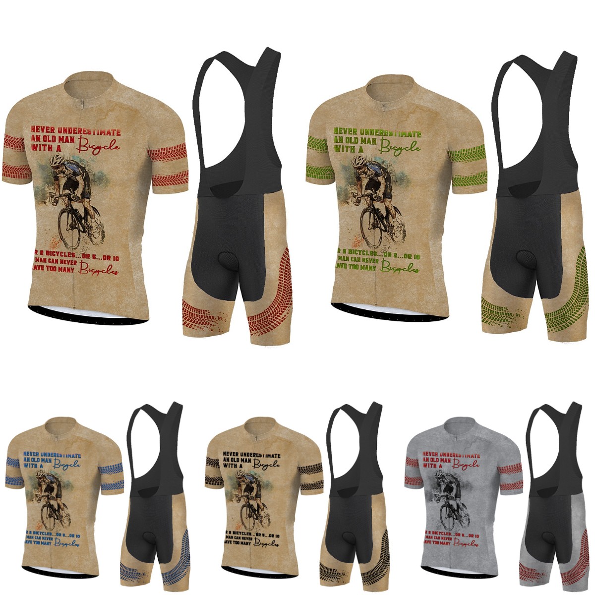 Nuovo Set Maglia Ciclismo Uomo - Cycling Bib Shorts recensione e prezzo